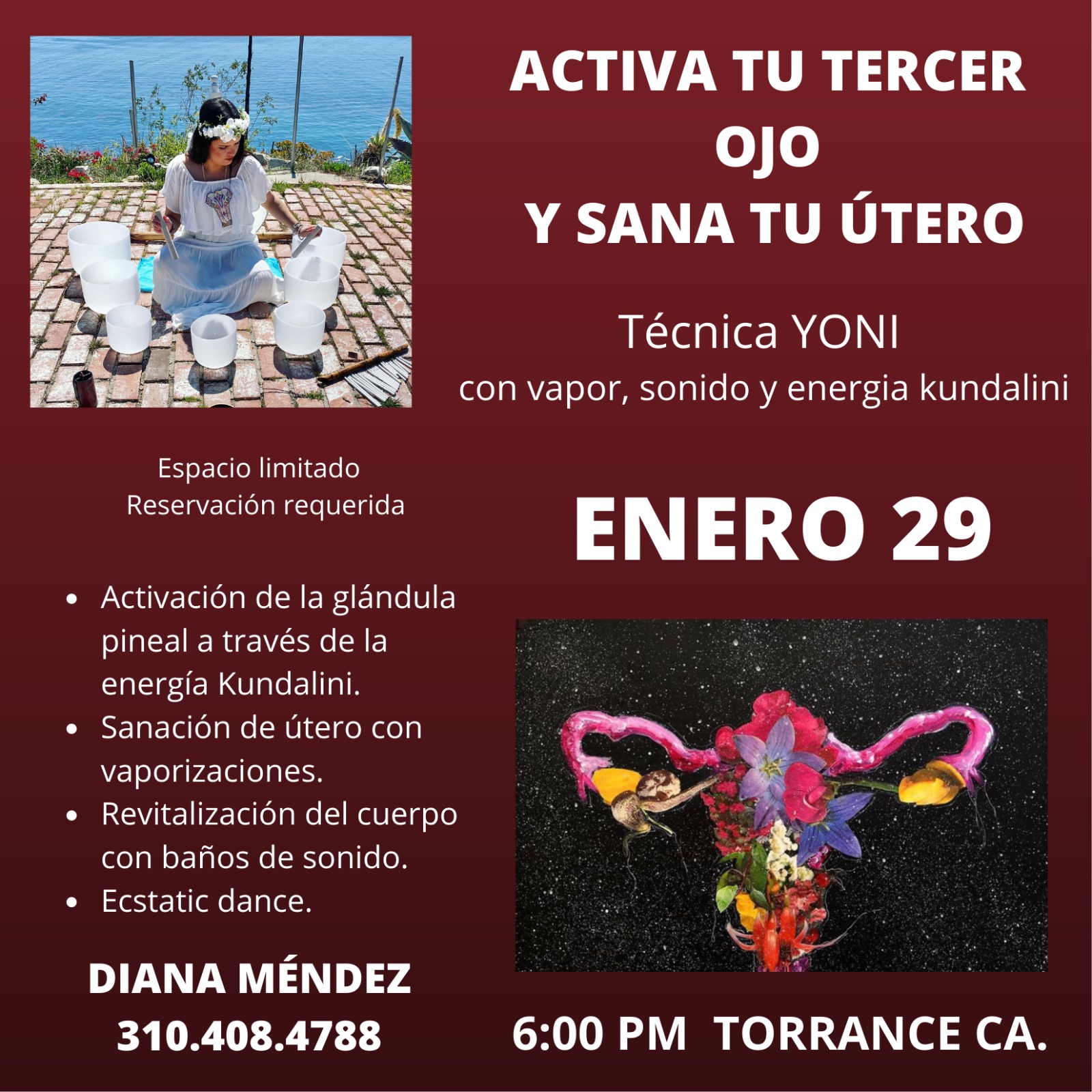 Activa tu tercer ojo y sana tu utero
